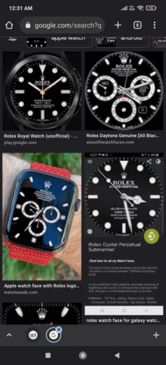 Get a Rolex Watch Face for Your Smartwatch